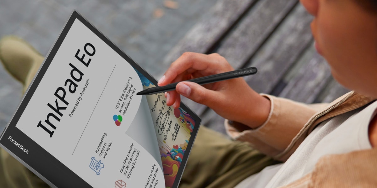 PocketBook InkPad Eo: ΠΌΠΎΡΠ½ΡΠΉ ΡΠ»Π΅ΠΊΡΡΠΎΠ½Π½ΡΠΉ Π±Π»ΠΎΠΊΠ½ΠΎΡ Ρ 10,3β ΡΠ²Π΅ΡΠ½ΡΠΌ E Ink ΡΠΊΡΠ°Π½ΠΎΠΌ